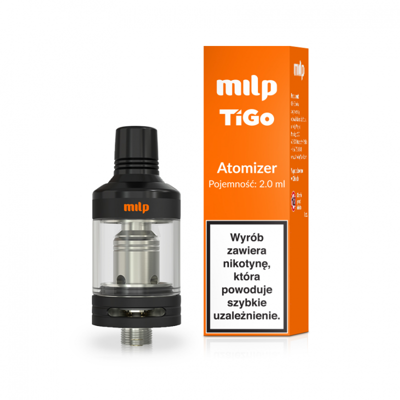 Atomizer Milp TiGo Black Atomizer Milp TiGo Black