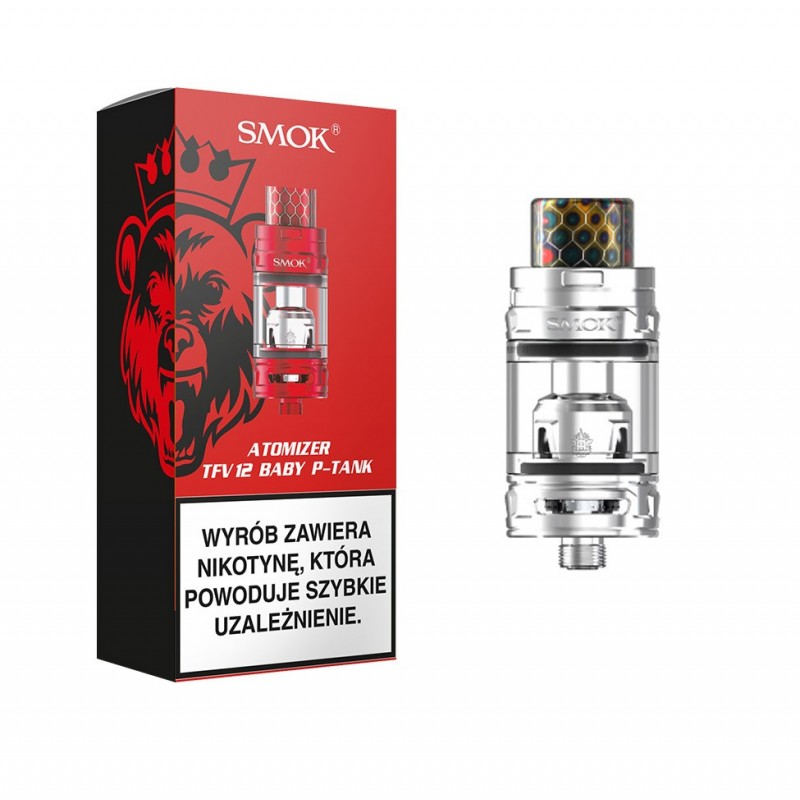 Atomizer SMOK TFV12 Baby Silver Atomizer SMOK TFV12 Baby Silver