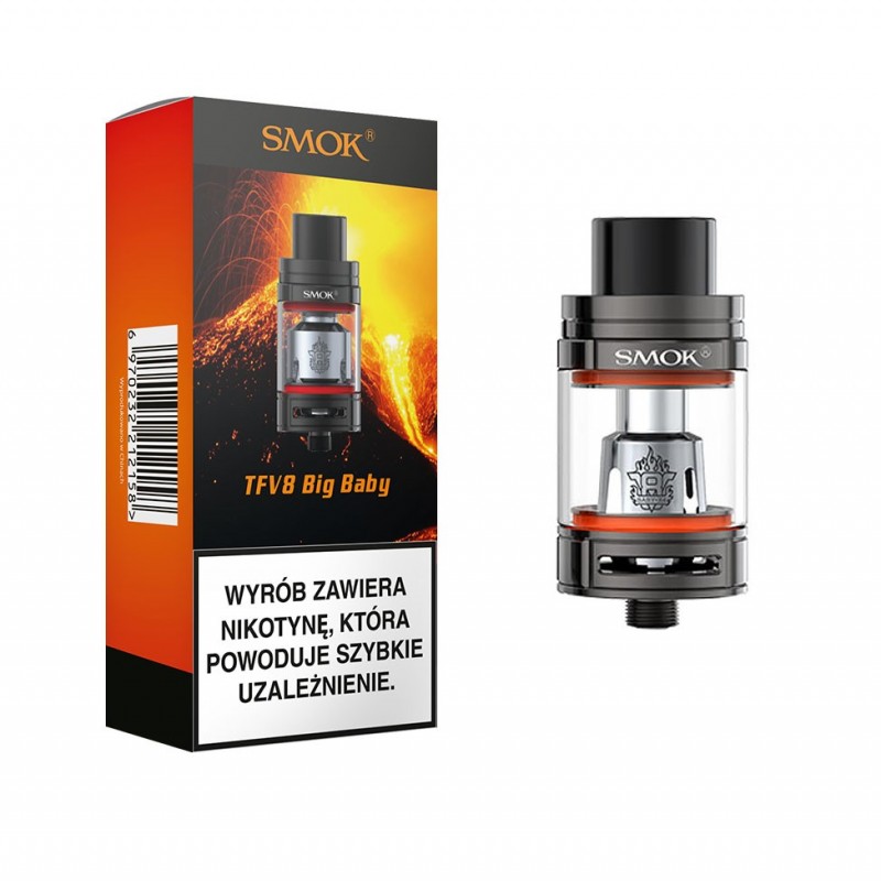 Atomizer SMOK TFV8 Big Baby Gunmetal Atomizer SMOK TFV8 Big Baby Gunmetal