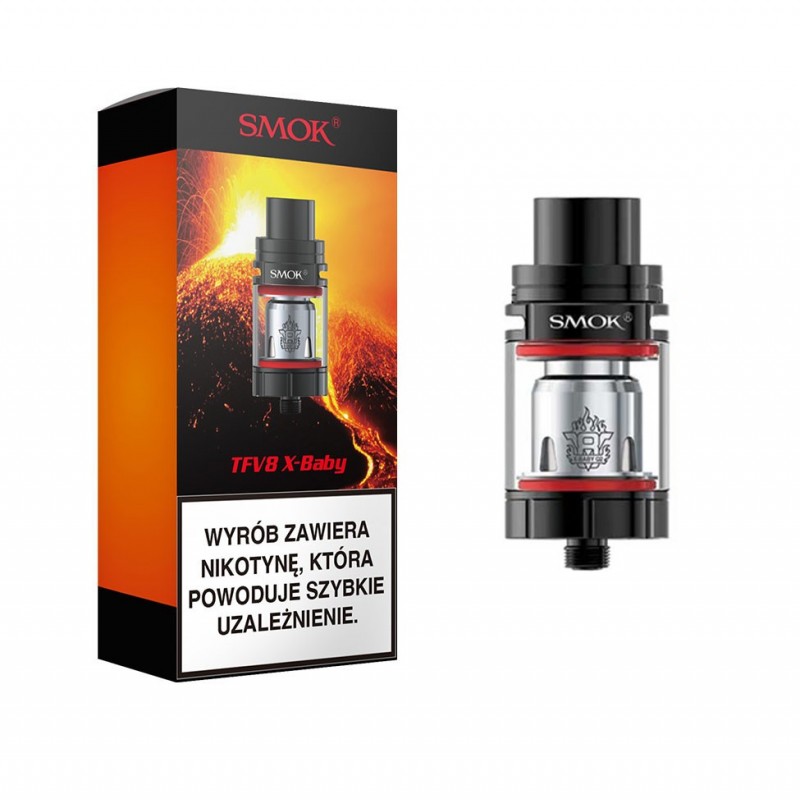 Atomizer SMOK TFV8 X-Baby Black Atomizer SMOK TFV8 X-Baby Black
