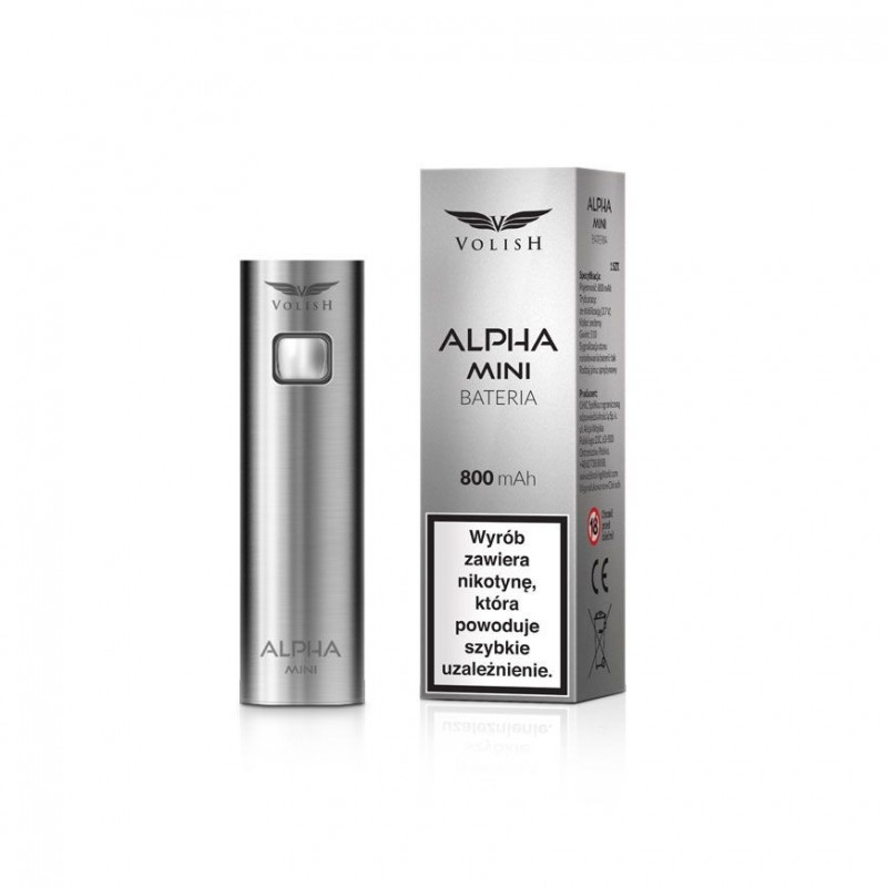 Bateria Volish Alpha Mini Silver Bateria Volish Alpha Mini Silver