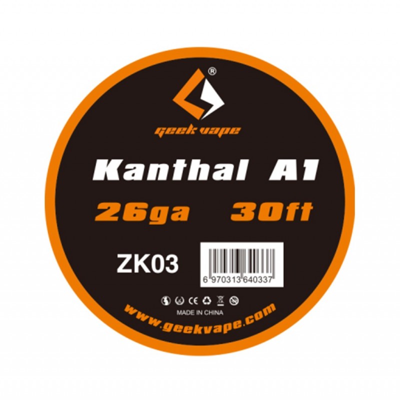 Drut GEEKVAPE Kanthal KA1/26ga*30FT Drut GEEKVAPE Kanthal KA1/26ga*30FT